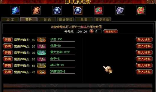 六大徽章获取来源及简述